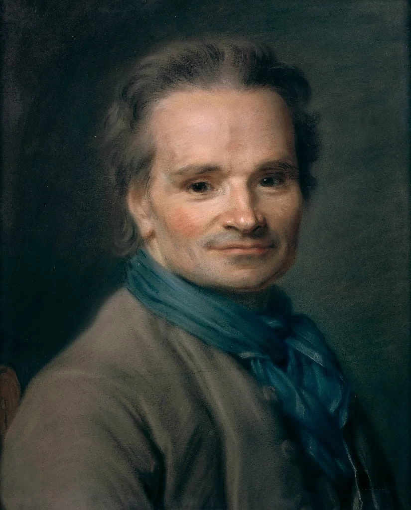Ritratto dello scultore Jean - Baptiste Lemoyne
